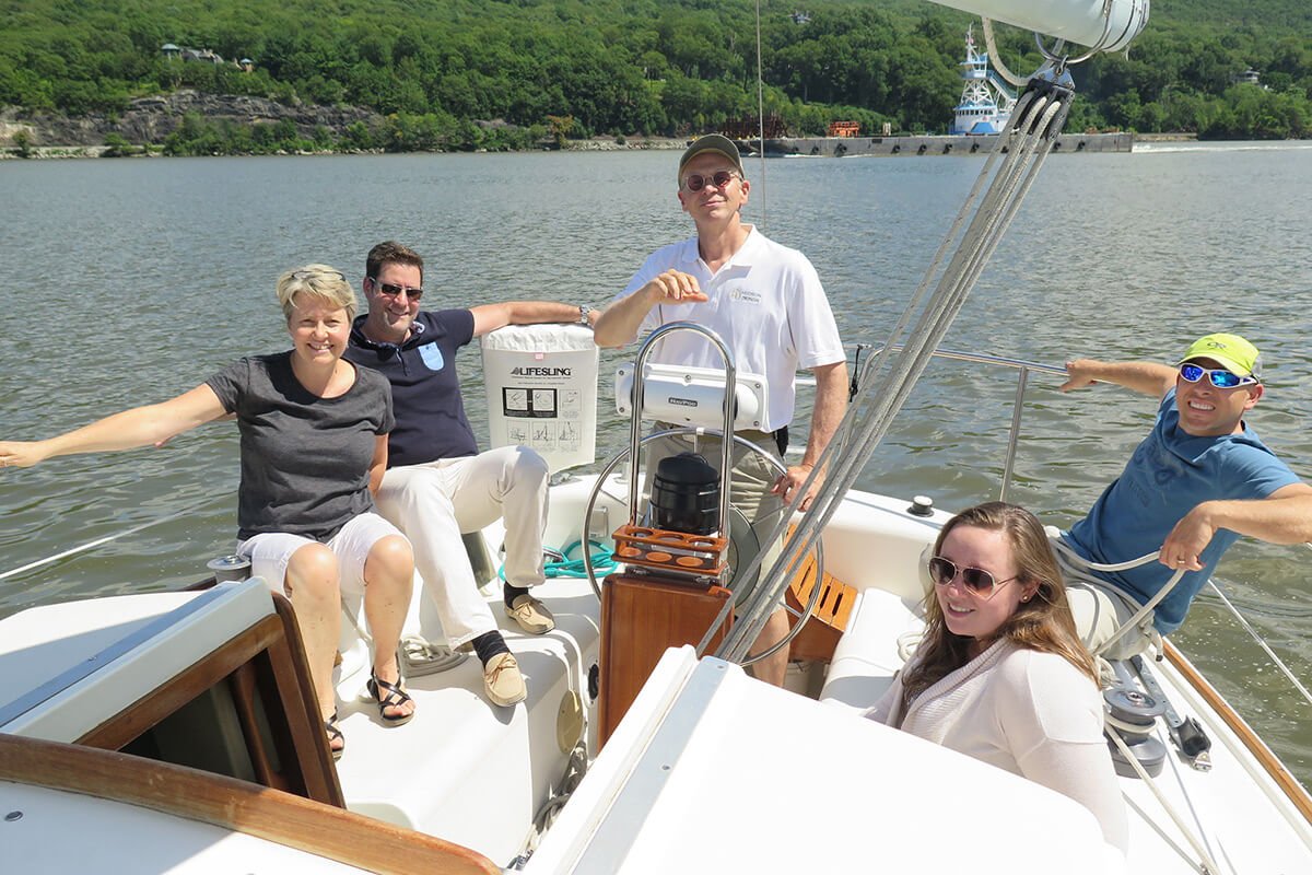 Hudson Design community involvement sailing About