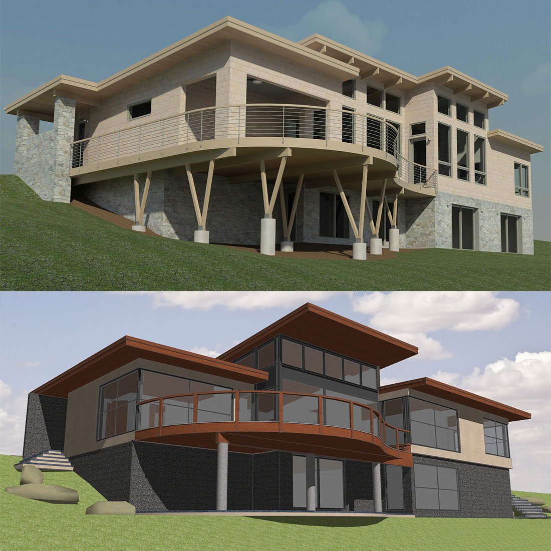 Hudson Design 3D renderings Rockland County